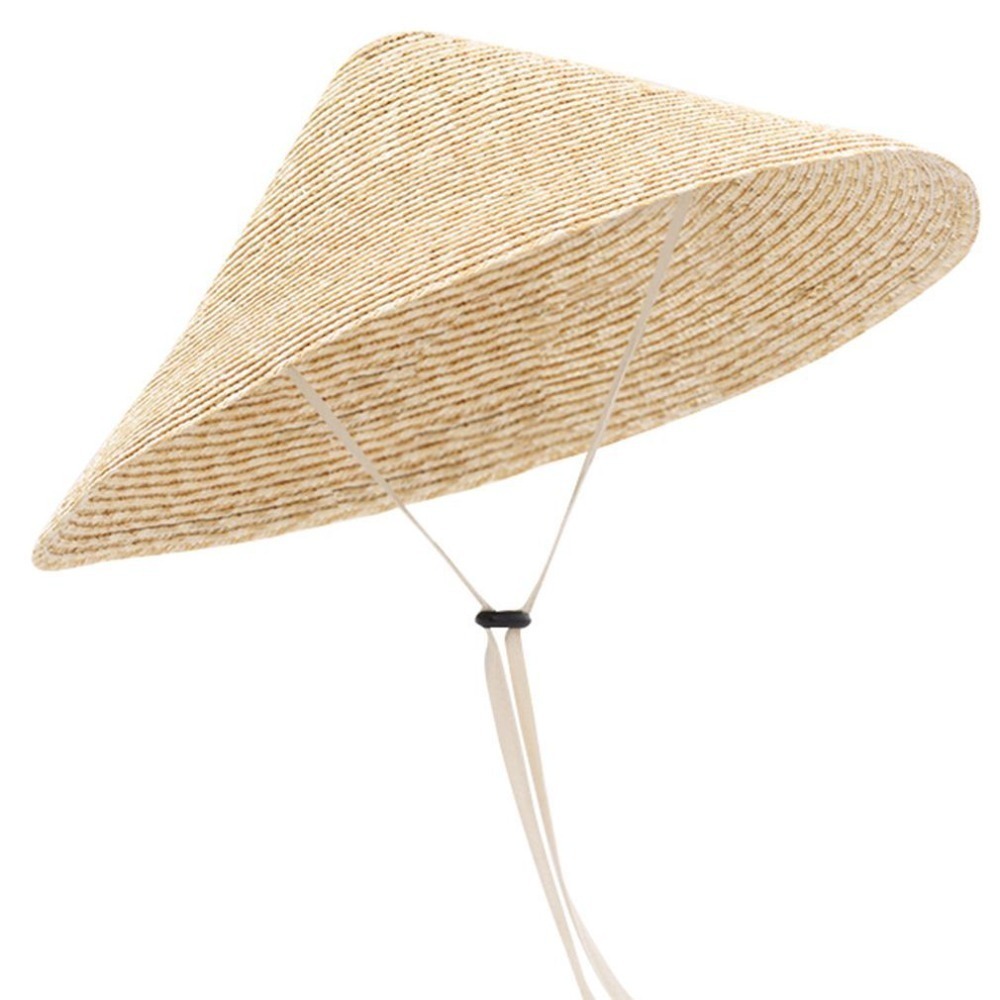 Bucket Hat Straw - Novo grande aba larga chapéu de