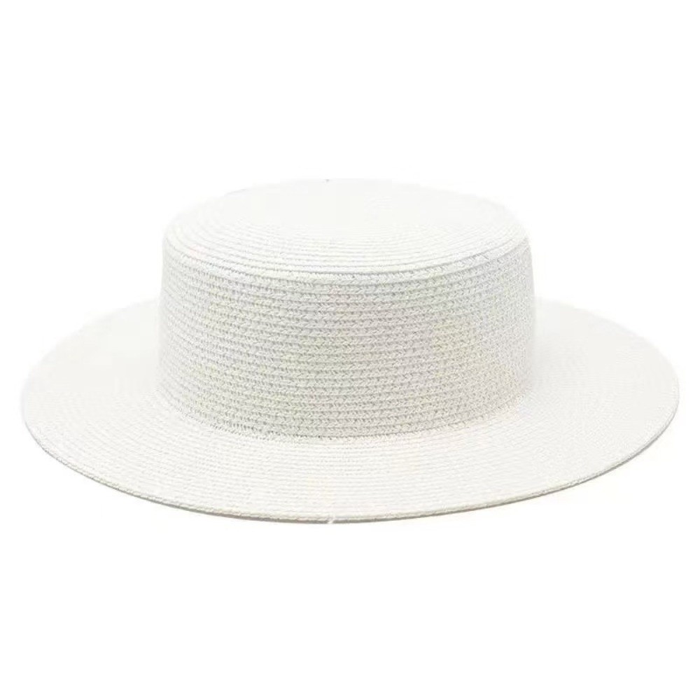 Bucket Hat Straw - Chapéu de Palha Feminino Elegante com