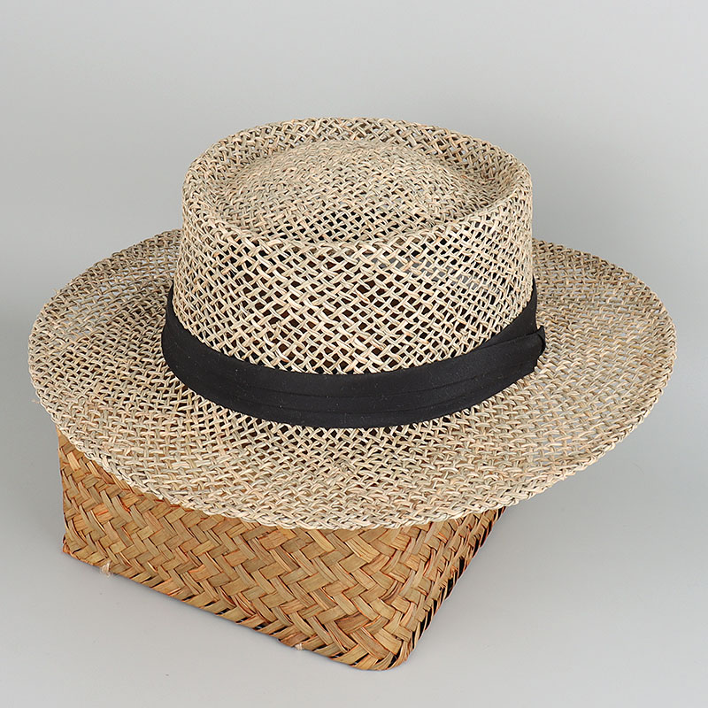 100% grama natural panamá prai - Bucket Hat Straw avaliação e preço
