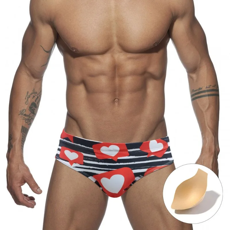 Homens troncos de natação push - Trunks Board Surf avaliação e preço
