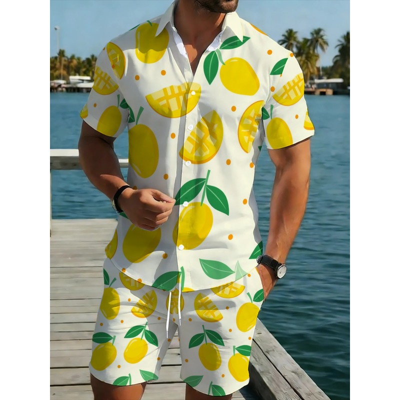 Conjunto de Camisa de Linho co - Short Linen Drawstring avaliação e preço