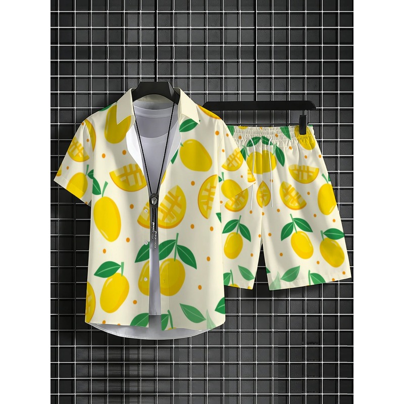 Conjunto de Camisa de Linho co - Short Linen Drawstring avaliação e preço