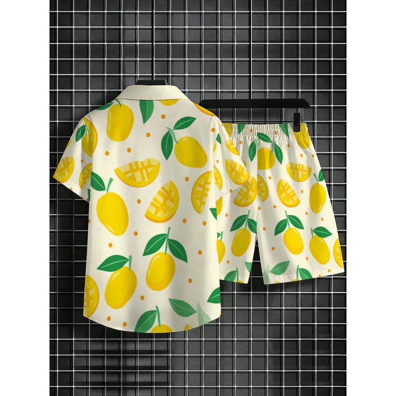 Conjunto de Camisa de Linho co - Short Linen Drawstring avaliação e preço