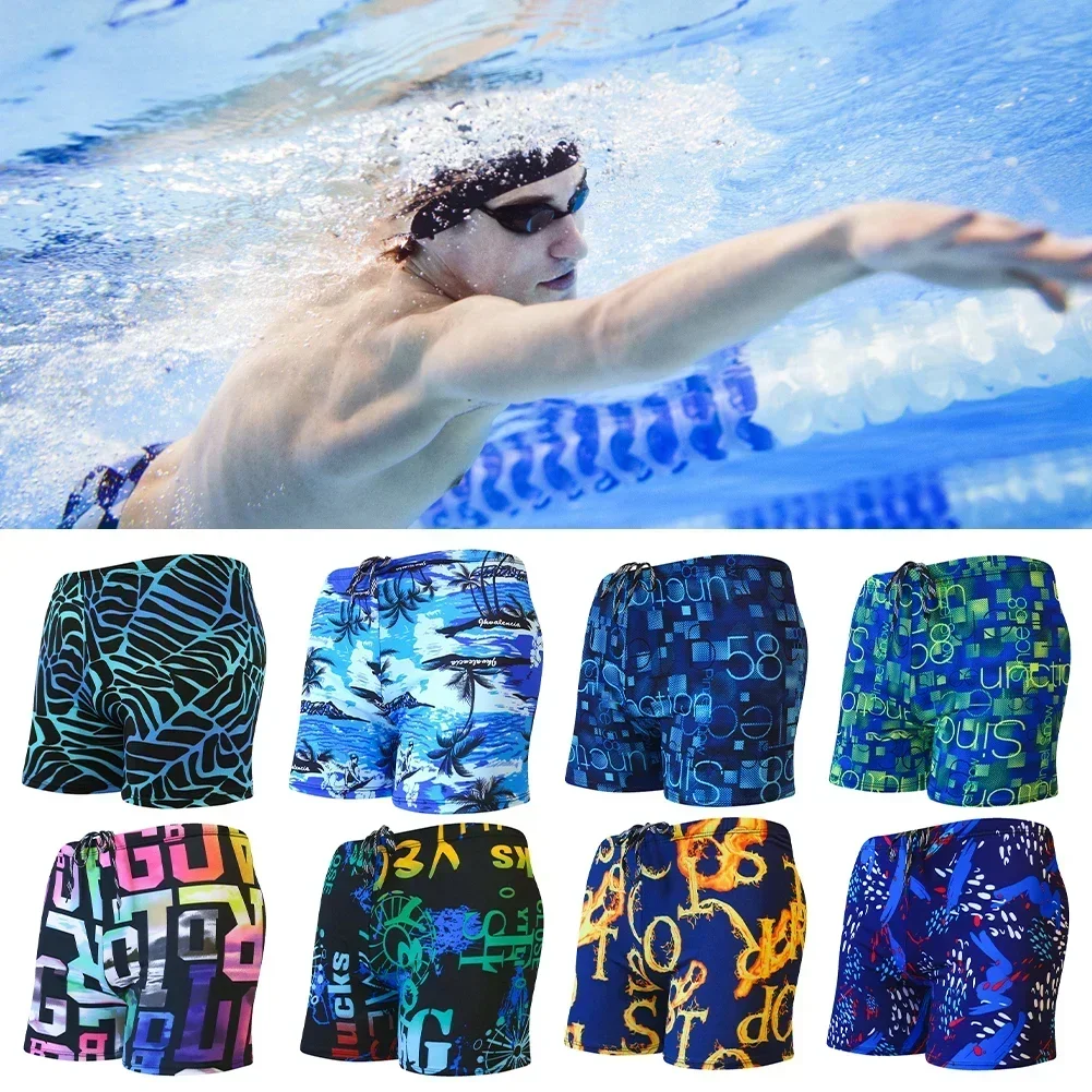 Calções de banho masculinos co - Swim Trunk Quick Dry avaliação e preço