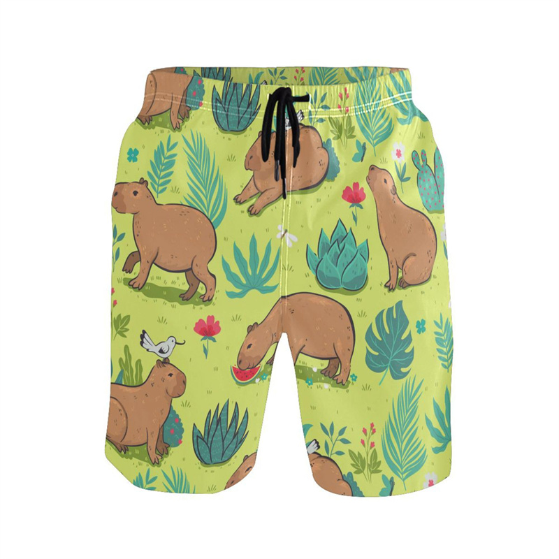 Calções de praia capivara para - Trunks Board Surf avaliação e preço